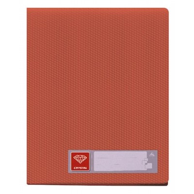 Папка-файл  20 Crystal -CR20RED 0.5мм красная (816980) Бюрократ