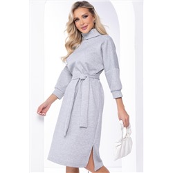 Платье "Никс" (светло-серое) П8128