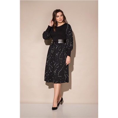 Angelina 718 черный, Платье