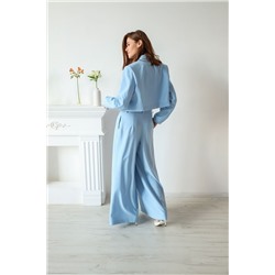 AURA of the day 9097 голубой, Брюки,  Жакет