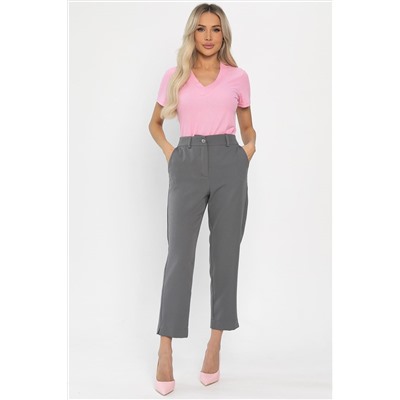 Брюки укороченные Энни (серые) Б14285-10М
