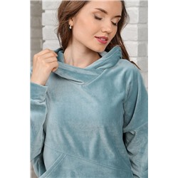 К-637 Парнас лазурь Костюм женский (44-50)