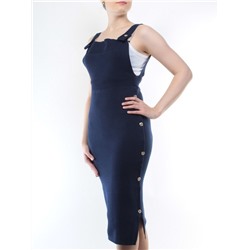 166 Платье женское трикотажное (50% хлопок, 50% полиэстер ) размер свободный 42-44-46-48