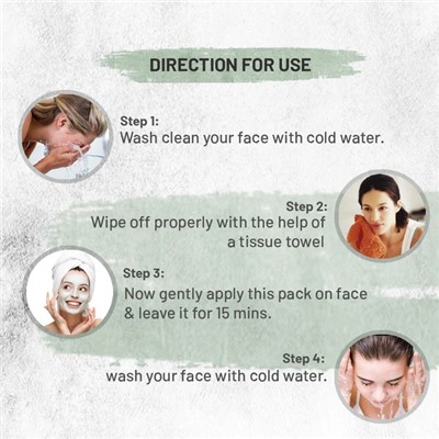 CHARCOAL Face Pack, Luster (УГОЛЬНАЯ маска для лица, Ластер), 500 мл.