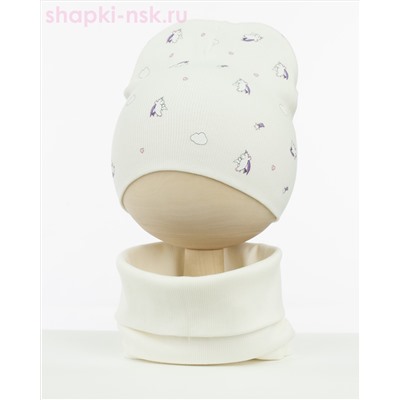 03-5-IT Комплект (шапка+снуд) (50-52)