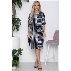 Платье Кайла НЬЮ (синее/полоска) П13711-10М