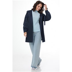 Ветровка иссиня-черный