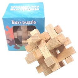 Головоломка Wooden puzzle 5х5х5см №05 дерево SH 397033
