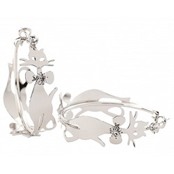 Серьги PR2953 серебро