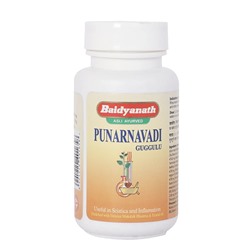 PUNARNAVADI GUGGULU Baidyanath (Пунарнавади Гуггулу, здоровье мочеполовой системы, Бадьянатх), 80 таб.