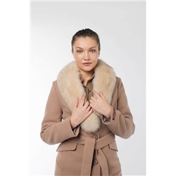 02-2934 Пальто женское утепленное (пояс)