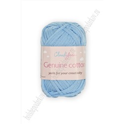 Пряжа "Genuine cotton" 50 гр (10 шт) SF-7844, голубой