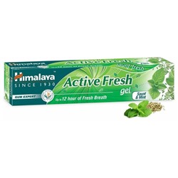 ACTIVE FRESH Gel, Himalaya (Зубной гель АКТИВ ФРЕШ, фенхель и мята, Хималая), 80 г.
