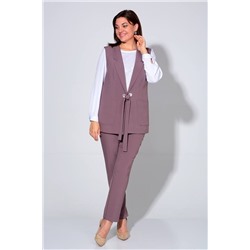 Liona Style 860 мокко, Брюки,  Блуза,  Жилет