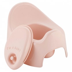 Горшок детский Lalababy Follow Me с крышкой LA270111032 розовый зефир