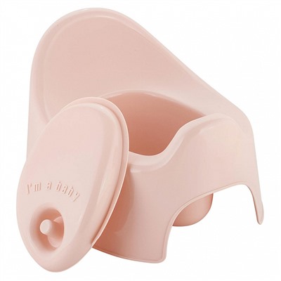 Горшок детский Lalababy Follow Me с крышкой LA270111032 розовый зефир