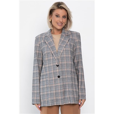 Жакет Нэри (корица/клетка) Б14110-33М