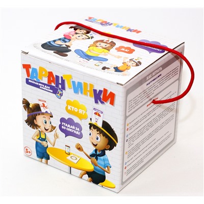 Настольная игра «Тарантинки. Кто я угадай за 60 секунд» подарочное издание