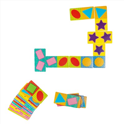 Домино для малышей «Фигуры» Вaby Toys