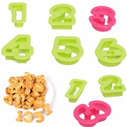 Набор вырубок «Цифры» 10 шт