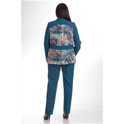 Liona Style 493 бирюза, Брюки,  Жакет