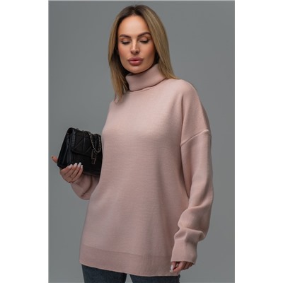 Женский свитер оверсайз с высоким воротом Happyfox
