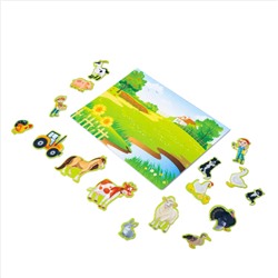 Набор из фетра на липучках «Ферма»