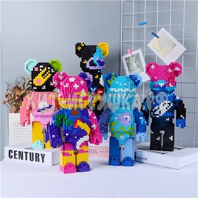 Конструктор 3D из миниблоков BEARBRICK 2476 дет. 88015, 88015
