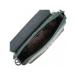 Сумка женская натуральная кожа JRP-J 009-1,  3отд,  плечевой ремень,  зеленый 230709