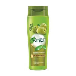 Vatika OLIVE AND HENNA Nourish And Protect Shampoo, Dabur (Ватика ОЛИВКА И ХНА Шампунь ПИТАНИЕ И ЗАЩИТА для нормальных волос, Дабур), 200 мл.
