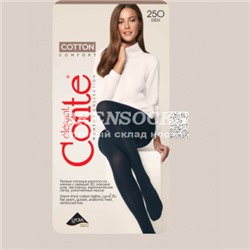 CONTE КОЛГОТКИ ЖЕНСКИЕ COTTON 250DEN