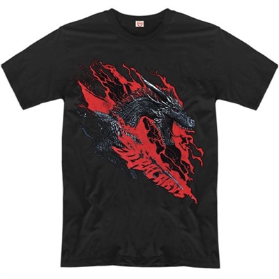 Футболка "Fire and Blood" (дракон)