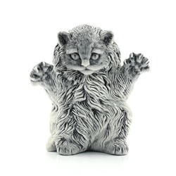 Фигурка из мрамолита "Котенок с растопыренными лапами 1" 55*88*95мм