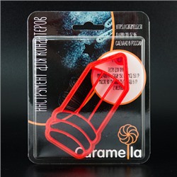 Вырубка для пряника с оттиском "Карандаш школьный" пластик, 11 см