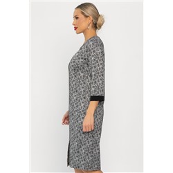 Платье Твоя мода (темно-серое) П13747-19М