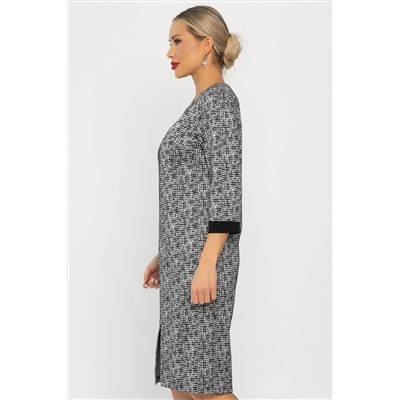 Платье Твоя мода (темно-серое) П13747-19М