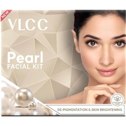 PEARL FACIAL KIT, De-Pigmentation & Skin Brightening, VLCC (ЖЕМЧУГ набор - Депигментация и Осветление кожи), 60 г. (6x10 г.)