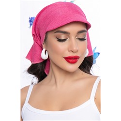 Косынка с козырьком (фуксия) КК26