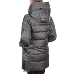D6816 DARK GRAY Куртка зимняя женская  KARERSITER (200 гр. холлофайбера) размеры 42-44-46-48-50