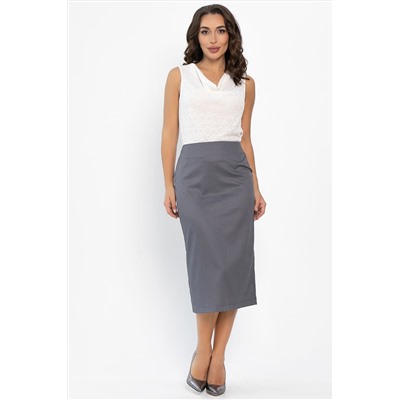 Юбка Эмма (темно-серая) Ю14166-25М