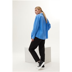 DAVA 164 синий-черный, Брюки,  Блуза