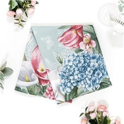 Полотенце 50*60 см. "Мятный аромат" рогожка хлопок 100%