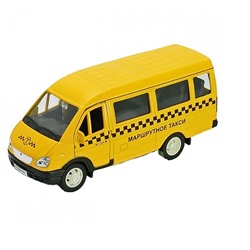 Welly. Игрушка модель машины ГАЗель ТАКСИ СА 7129