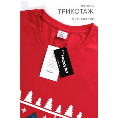 Мужская новогодняя пижама Happyfox