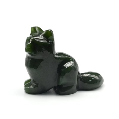 Кошка из нефрита 57*24*43мм, 64г