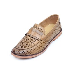 C182-3 BROWN Полуботинки мужские (натуральная кожа) размер