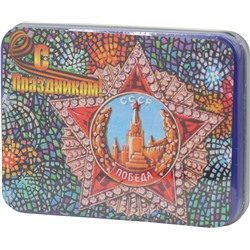Dolche Vita. Ларец к 9 мая (в ассортименте) 60 гр. жест.банка