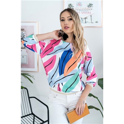 Nika.PL 03015 разноцветный, Блуза