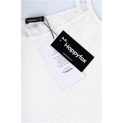 Женская пижама с шортами из ажурного хлопка Happyfox