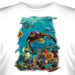 Футболка Art_Brands «Turtle» (Черепаха в море, 09958)